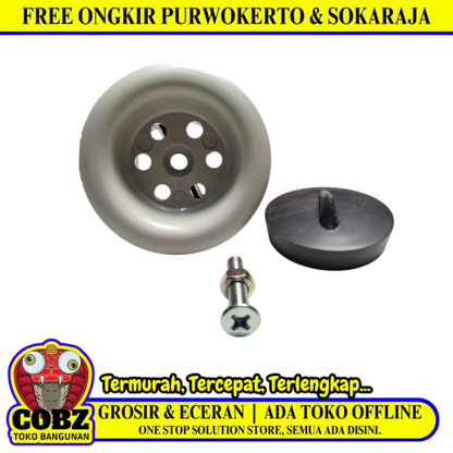 1 1/2 IN / TM Afur Saringan Bak Cuci Piring Sink Wastafel PVC
