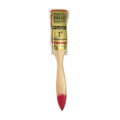 1 IN / CARNIVOR Kuas Cat Tembok Kayu Besi Air Acyrlic Paint Brush