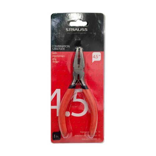 4 1/2 IN / STRAUSS Tang Kombinasi Kawat Kabel Combination Pliers