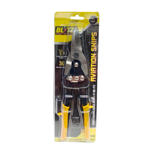 10 IN / BLITZ IGTB25 Gunting Hollow Baja Ringan Seng Aviation Snip Scissors