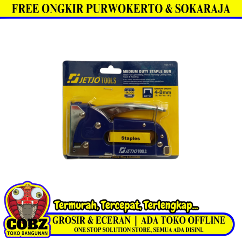 4 MM - 8 MM / JETJO 101771 Guntacker Stapler Staples Hekter Tembak