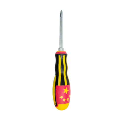 4 IN / F 7013 Obeng Screwdriver Two Way Bolak Balik Plus Minus 2 In 1 Gagang Bahan