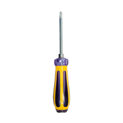 4 IN / COBZ Obeng Screwdriver Two Way Bolak Balik Plus Minus 2 In 1 Gagang Bahan