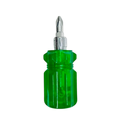 1 1/2 IN / COBZ 02 Obeng Screwdriver Two Way Bolak Balik Plus Minus Mini Gagang Bahan