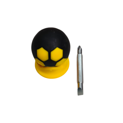 1 1/2 IN / COBZ 01 Obeng Screwdriver Two Way Bolak Balik Plus Minus Mini Gagang Bahan