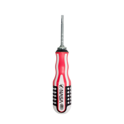 1 1/2 IN - 3 IN / NASA Obeng Screwdriver Two Way Bolak Balik Plus Minus 2 In 1 Gagang Bahan