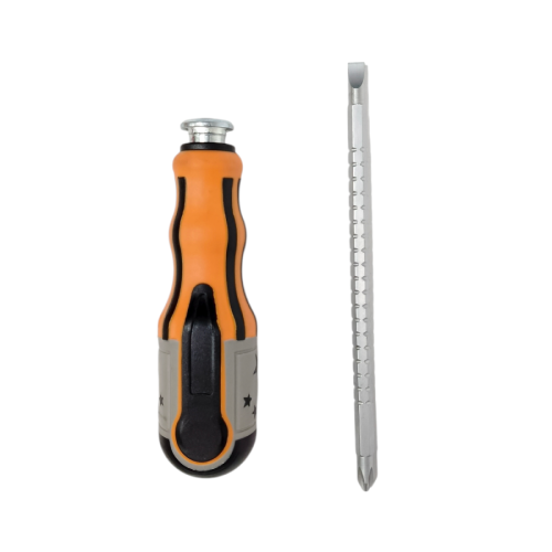 4 IN / FINDER Obeng Screwdriver Two Way Bolak Balik Plus Minus 2 In 1 Gagang Bahan