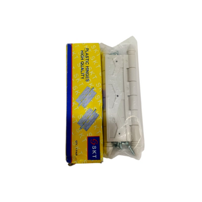 6 IN / SKT Engsel Kupu Kupu Pintu Jendela Hinge Plastik PVC Putih Set