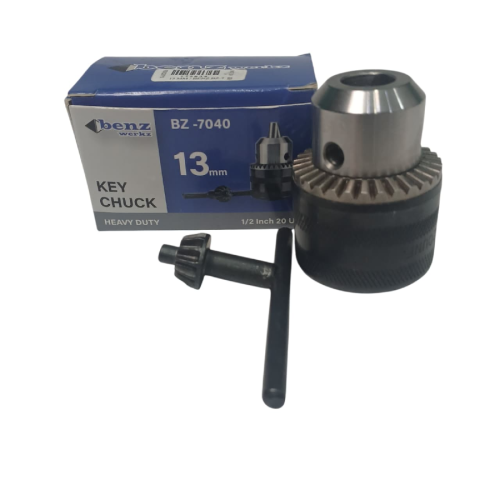 1.5 MM - 13 MM x 1/2 IN / BENZ WERK BZ-7040 Cucut Kepala Mesin Bor Head Chuck Drill