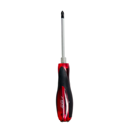 4 IN / SOLID Obeng Screwdriver One Way Plus Gagang Bahan