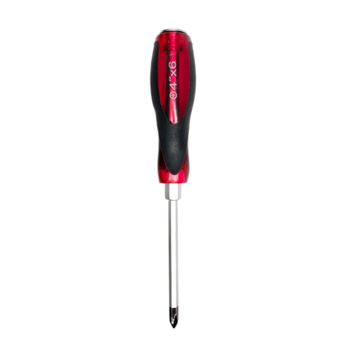 4 IN / SOLID Obeng Screwdriver One Way Plus Gagang Bahan