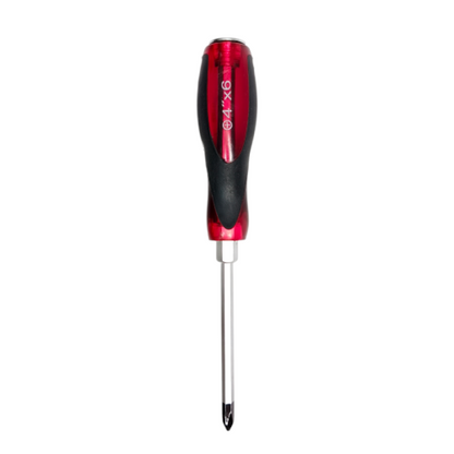 4 IN / SOLID Obeng Screwdriver One Way Plus Gagang Bahan