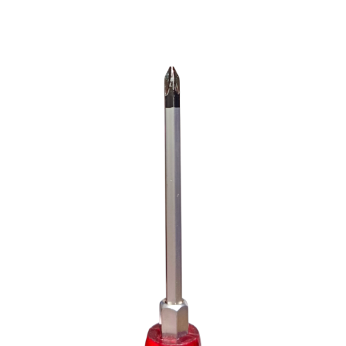 4 IN / SOLID Obeng Screwdriver One Way Plus Gagang Bahan