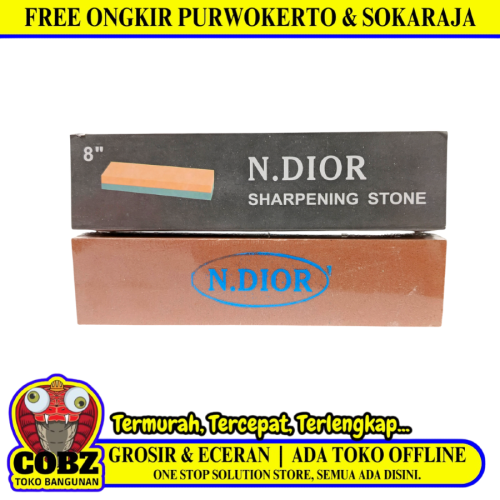 8 IN / N.DIOR Mata Gerinda Batu Gosok Asah Besi Grinding Wheel