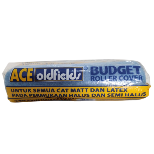 9 IN / ACE OLDFIELDS Refill Isi Kuas Busa Roll Cat Tembok Kayu Besi Besar