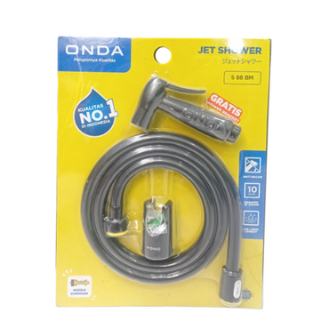 1/2 IN x 120 CM / ONDA S 88 BM Jet Shower Cebok Toilet Plastik PVC Set