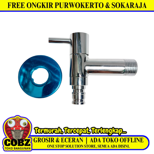 1/2 IN / ONDA A 900 LA Kran Air Taman Kamar Mandi Mesin Cuci Stainless