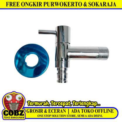 1/2 IN / ONDA A 900 LA Kran Air Taman Kamar Mandi Mesin Cuci Stainless