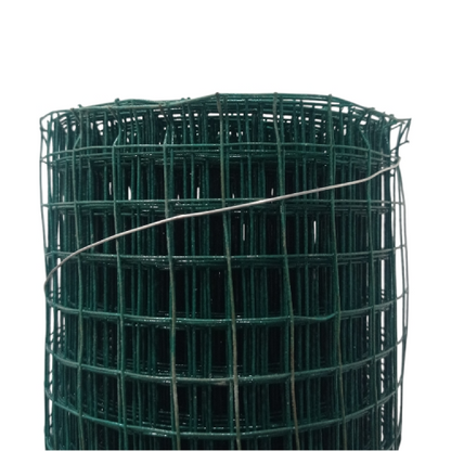 1/2 IN x 1/2 IN x 90 CM x 10 M / ZEUZ Kawat Ram Loket Ayakan Pasir Plastik PVC Roll