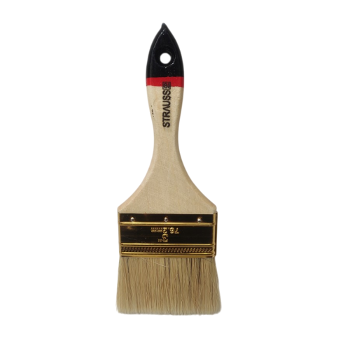 3 IN / STRAUSS Kuas Cat Tembok Kayu Besi Air Acyrlic Paint Brush