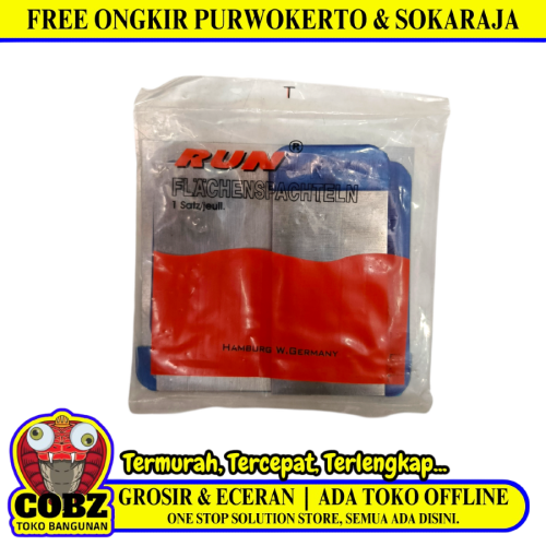 2 - 5 IN / RUN Sekrap Daun Kape Scrapper Cat Acian Stainless Set