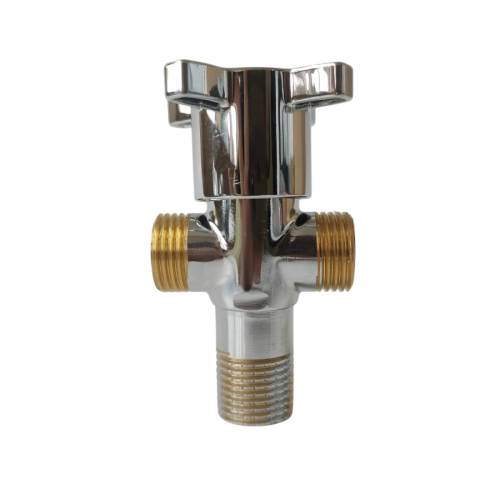 1/2 IN / AUGUSTO Stop Kran Air Cabang Tee Shower Kloset Stainless