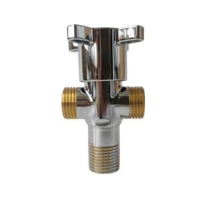 1/2 IN / AUGUSTO Stop Kran Air Cabang Tee Shower Kloset Stainless