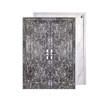 5 CM x 150 CM x 210 CM / FORTRESS MRBL FORT 150.14 DOUBLE Pintu Kamar Mandi Baja Putih Set