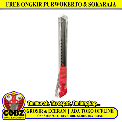 TACO CTR 78P Pisau Cutter Pemotong Kertas Utility Heavy Duty Blade Kecil
