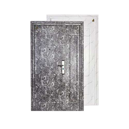5 CM x 120 CM x 210 CM / FORTRESS MRBL FORT 120.14 MOM & SON Pintu Kamar Mandi Baja Abu Set