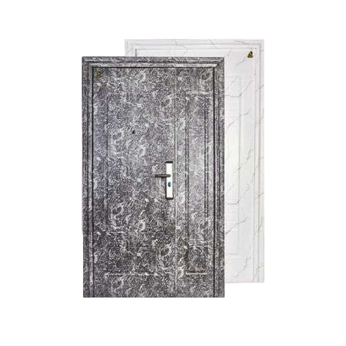 5 CM x 120 CM x 210 CM / FORTREES MRTBL FORT 120.14 MOM & SON Pintu Kamar Mandi Baja Putih Set