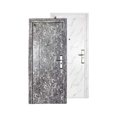5 CM x 90 CM x 210 CM / FORTRESS MRBL FORT 90.12 SINGLE Pintu Kamar Mandi Baja Abu Set