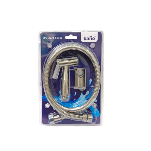 1/2 IN x 120 CM / BANO Jet Shower Cebok Toilet Stainless Set