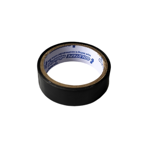 5/8 IN / GOLDTAPE Isolasi Kabel Listrik Tahan Panas Electrical Tape Hitam