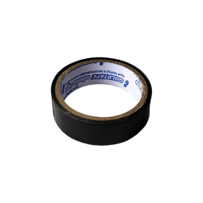 5/8 IN / GOLDTAPE Isolasi Kabel Listrik Tahan Panas Electrical Tape Hitam