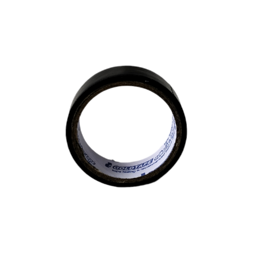 5/8 IN / GOLDTAPE Isolasi Kabel Listrik Tahan Panas Electrical Tape Hitam