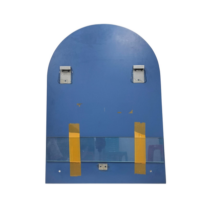 50 CM x 70 CM / COBZ  Cermin Wastafel Kaca Kamar Mandi 1/2 Lingkaran Set