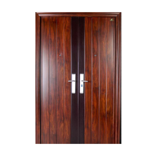 5 CM x 150 CM x 220 CM / FORTRESS PRIME 150.02 DOUBLE Pintu Kamar Mandi Baja Coklat Set