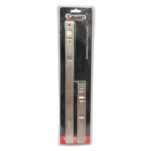 6 IN + 12 IN / BOLZANO Grendel Slot Tanam Pintu Double Stainless Set
