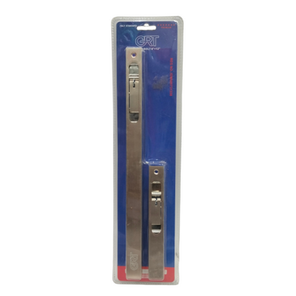 6 IN + 12 IN / GRT Grendel Slot Tanam Pintu Double Stainless Set