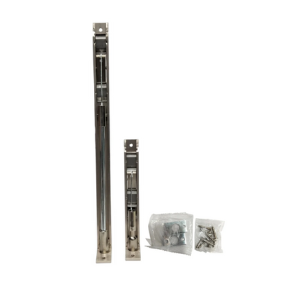 6 IN + 12 IN / GRT Grendel Slot Tanam Pintu Double Stainless Set
