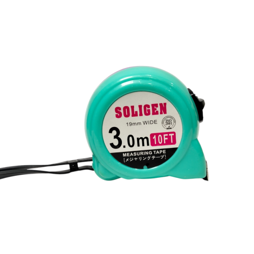 3 M / SOLIGEN Meteran Alat Ukur Tukang Bangunan Measuring Tape