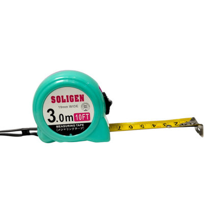 3 M / SOLIGEN Meteran Alat Ukur Tukang Bangunan Measuring Tape