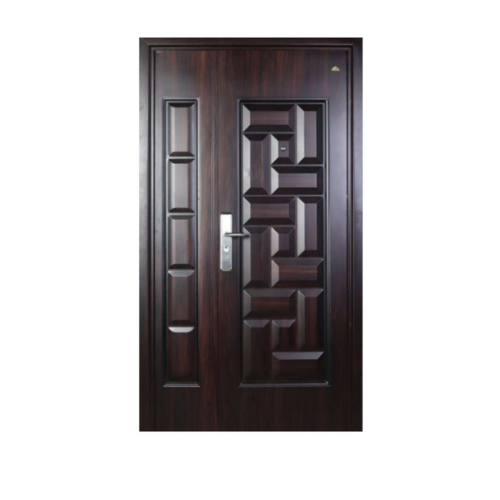 5 CM x 120 CM x 220 CM / FORTRESS PRIME 120.04 MOM & SON Pintu Kamar Mandi Baja Coklat Set