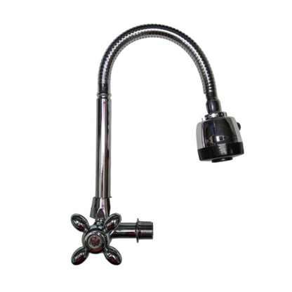 1/2 IN / COBZ CBABI02 Kran Angsa Fleksibel Sink BCP Tembok Stainless