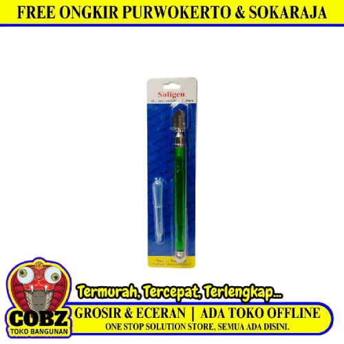 SOLIGEN Cutter Pisau Potong Kaca Glass Cutter