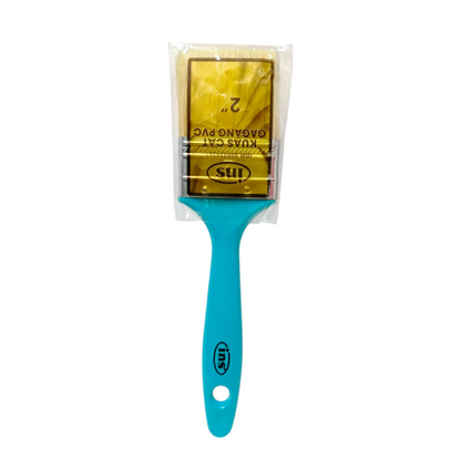 2 IN / INS Kuas Cat Tembok Kayu Besi Air Acyrlic Paint Brush