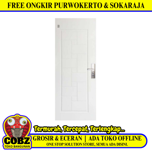 4 CM x 90 CM x 210 CM / FORTRESS URBAN 90.04 SINGLE Pintu Kamar Mandi Baja Warna Set