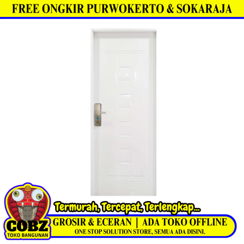 4 CM x 90 CM x 210 CM / FORTRESS URBAN 90.02 SINGLE Pintu Kamar Mandi Baja Warna Set