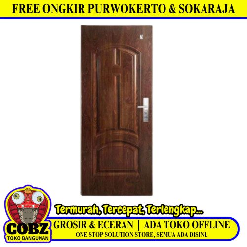 4 CM x 80 CM x 210 CM / FORTRESS URBAN 80.06 TIPE SINGLE Pintu Kamar Mandi Baja Warna Set